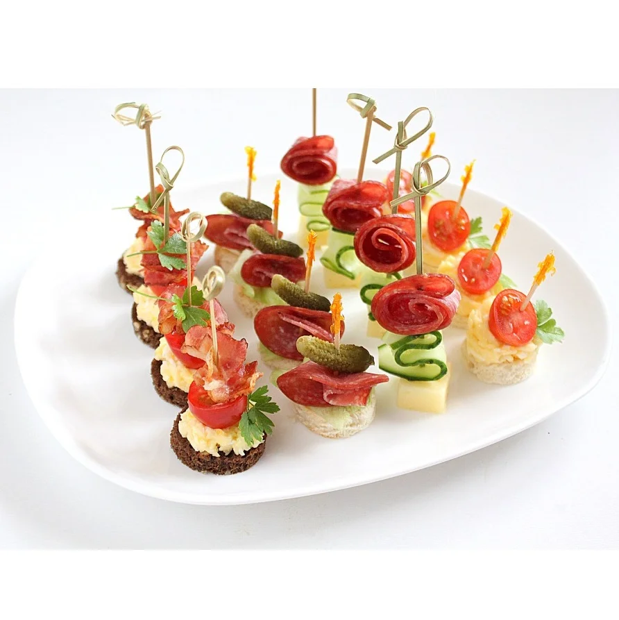 Пика "Узелок" 15 см 100 шт